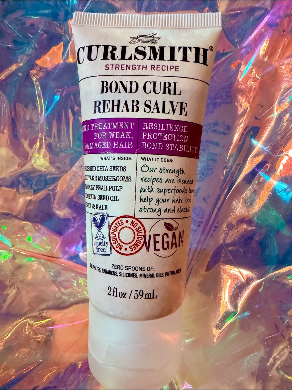 NEW! CURLSMITH Bond Curl Rehab Salve!